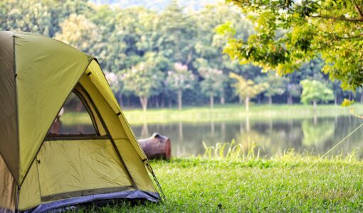 Tent pitch river bank (no electrics)