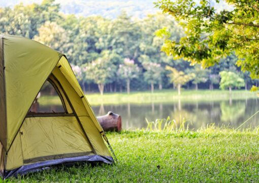 Tent pitch river bank (no electrics)