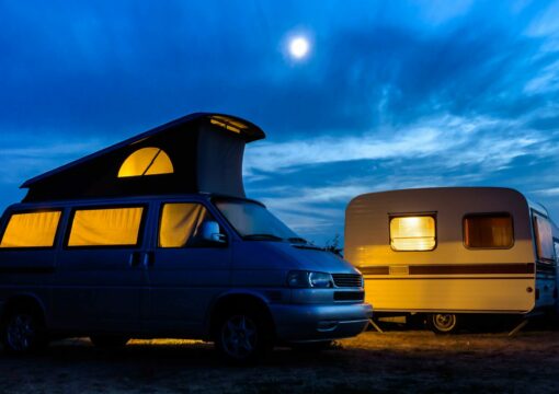 Standplaats (met electro) tent / caravan / camper