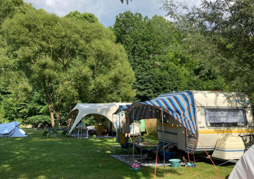 Standplaats (met electro) tent / caravan / minicamper